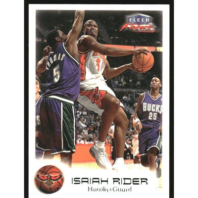 1999-00 Fleer Focus Masterpiece Mania #66 Isaiah Rider