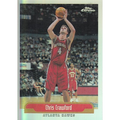 1999-00 Topps Chrome Refractors #189 Chris Crawford
