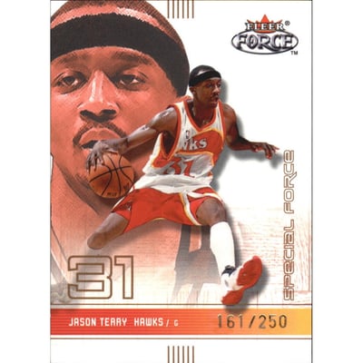 2001-02 Fleer Force Special Forces #85 Jason Terry