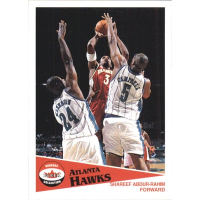 2001-02 Fleer Shoebox Footprints #21 Shareef Abdur-Rahim