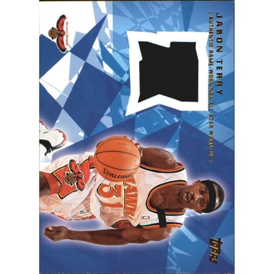 2001-02 Topps All-Star Remnants #TRJT Jason Terry