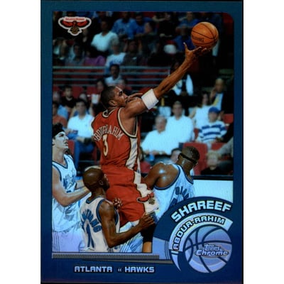 2002-03 Topps Chrome Refractors #12 Shareef Abdur-Rahim