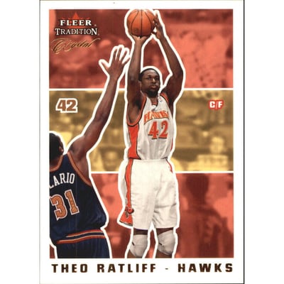 2003-04 Fleer Tradition Crystal #49 Theo Ratliff