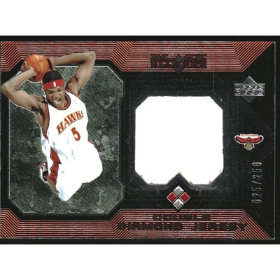 2004-05 Black Diamond Jerseys Double Diamond #JS Josh Smith