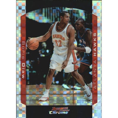 2004-05 Bowman Chrome X-Fractors #39 Boris Diaw