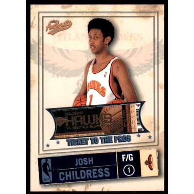 2004-05 Fleer Authentix Parallel 75 #126 Josh Childress
