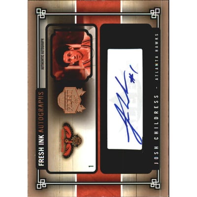 2004-05 SkyBox Fresh Ink Autographs #JC Josh Childress