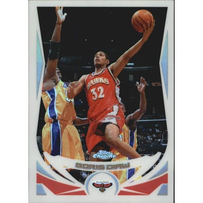 2004-05 Topps Chrome Refractors #65 Boris Diaw