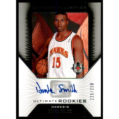 2004-05 Ultimate Collection #157 Donta Smith AU RC