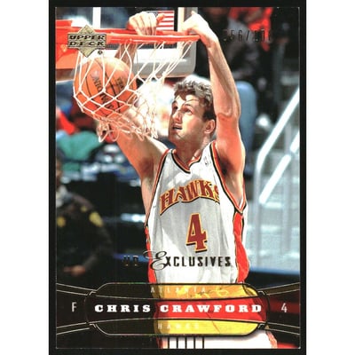 2004-05 Upper Deck Exclusives #6 Chris Crawford