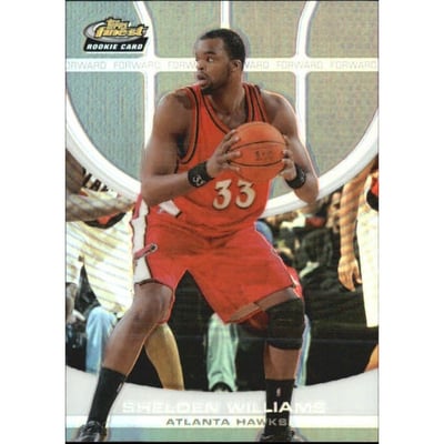 2005-06 Finest Refractors #144 Shelden Williams