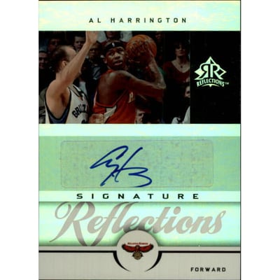 2005-06 Reflections Signatures #AH Al Harrington