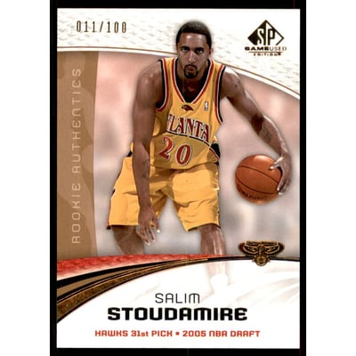 2005-06 SP Game Used 100 #117 Salim Stoudamire