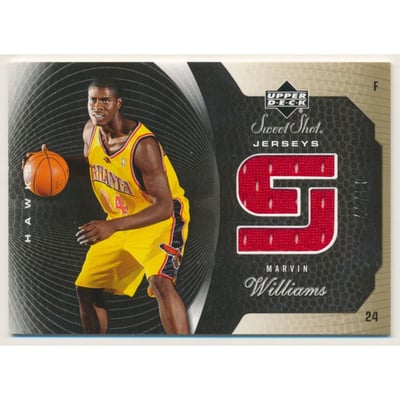 2005-06 Sweet Shot Jerseys Gold #MW Marvin Williams/50