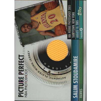 2005-06 Topps Big Game Picture Perfect Relics #AB2 Andray Blatche Shorts