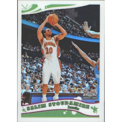 2005-06 Topps Chrome Refractors #197 Salim Stoudamire