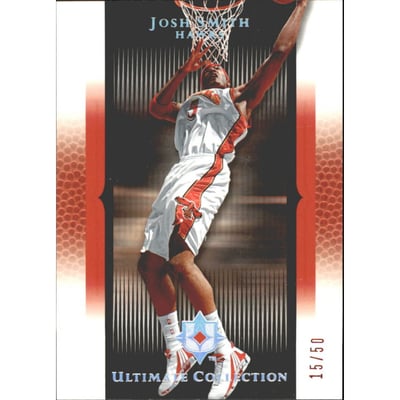 2005-06 Ultimate Collection Red #1 Josh Smith