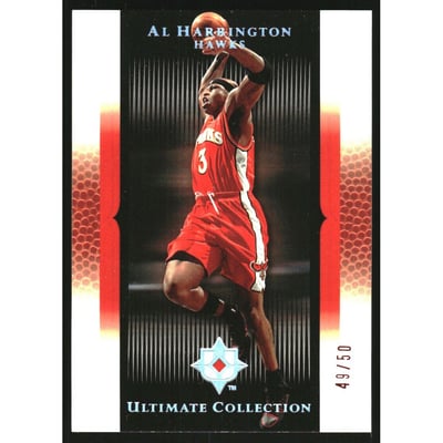 2005-06 Ultimate Collection Red #4 Al Harrington