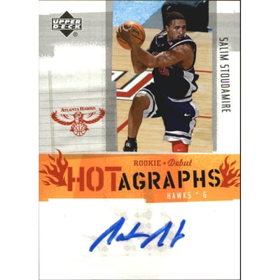 2005-06 Upper Deck Rookie Debut Hotagraphs #SSA Salim Stoudamire