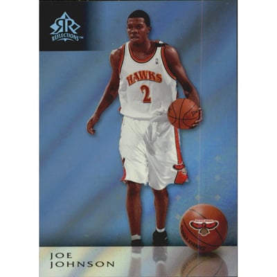 2006-07 Reflections Blue #2 Joe Johnson
