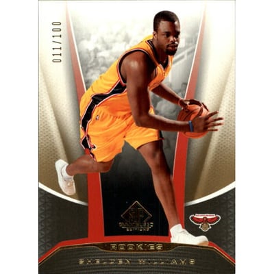 2006-07 SP Game Used Gold #205 Shelden Williams