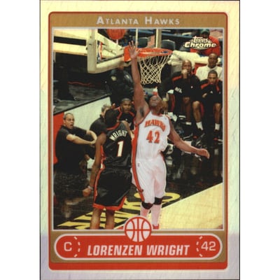 2006-07 Topps Chrome Refractors #119 Lorenzen Wright