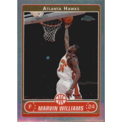 2006-07 Topps Chrome Refractors #30 Marvin Williams