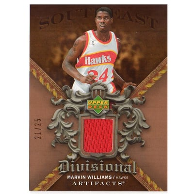 2007-08 Artifacts Divisional Artifacts Copper #DAMW Marvin Williams
