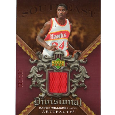 2007-08 Artifacts Divisional Artifacts Red #DAMW Marvin Williams