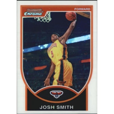 2007-08 Bowman Chrome Refractors #5 Josh Smith