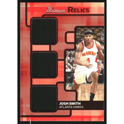 2007-08 Bowman Relics Triple #JS Josh Smith