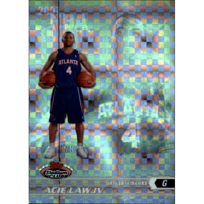 2007-08 Stadium Club Chrome Rookie X-Fractors #111 Acie Law