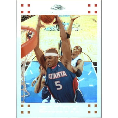 2007-08 Topps Chrome Refractors #80 Josh Smith