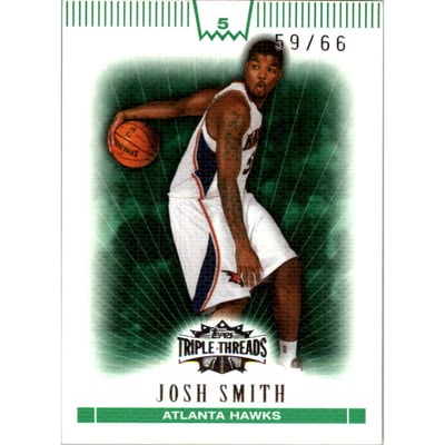 2007-08 Topps Triple Threads Emerald #85 Josh Smith