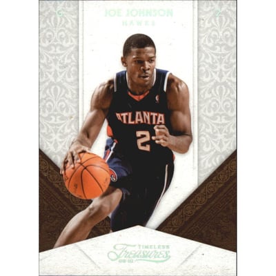 2009-10 Timeless Treasures Silver #22 Joe Johnson