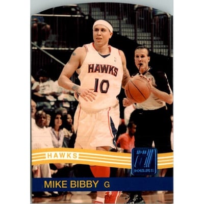 2010-11 Donruss Die Cuts Sapphire #151 Mike Bibby