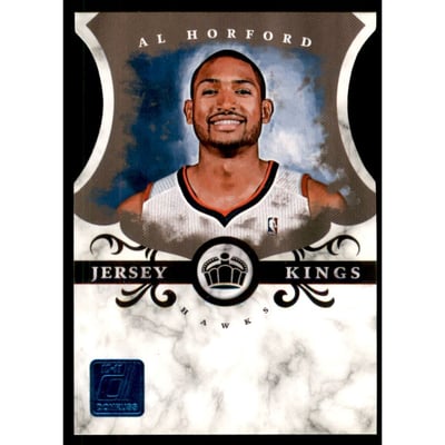 2010-11 Donruss Jersey Kings Die Cuts Sapphire #23 Al Horford