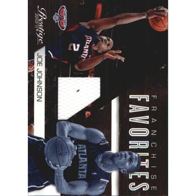 2010-11 Prestige Franchise Favorites Materials #11 Joe Johnson/249