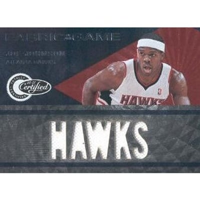 2010-11 Totally Certified Fabric of the Game Jumbo Team #11 Joe Johnson/299