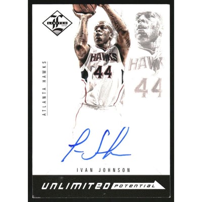 2012-13 Limited Unlimited Potential Signatures #10 Ivan Johnson/199