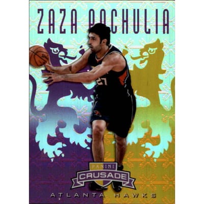 2012-13 Panini Crusade Insert Purple #201 Zaza Pachulia