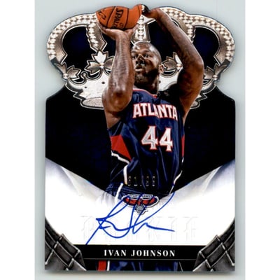 2012-13 Panini Preferred #430 Ivan Johnson CR AU/99