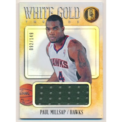 2013-14 Panini Gold Standard White Gold Threads #58 Paul Millsap/149