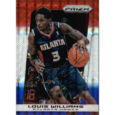 2013-14 Panini Prizm Prizms Red White and Blue Mosaic #140 Louis Williams