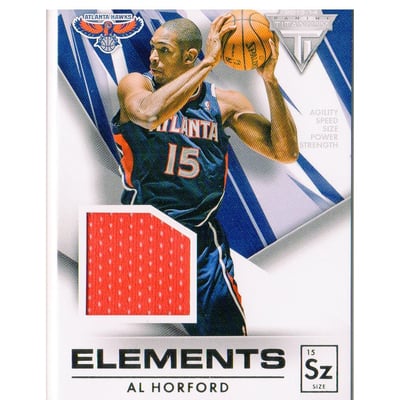 2013-14 Panini Titanium Elements Jerseys #27 Al Horford