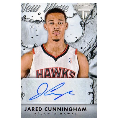2013-14 Panini Titanium New Wave Signatures #12 Jared Cunningham
