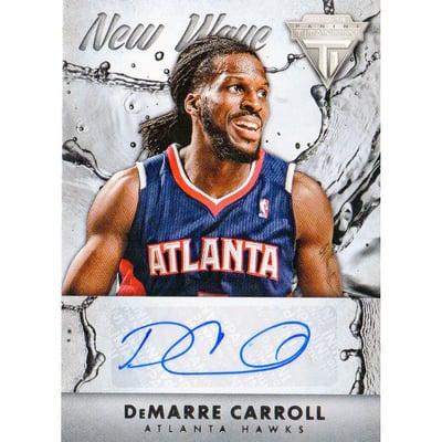 2013-14 Panini Titanium New Wave Signatures #61 DeMarre Carroll