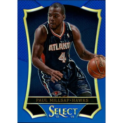 2013-14 Select Prizms Blue #92 Paul Millsap