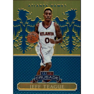 2014-15 Panini Excalibur Crusade Teal #110 Jeff Teague