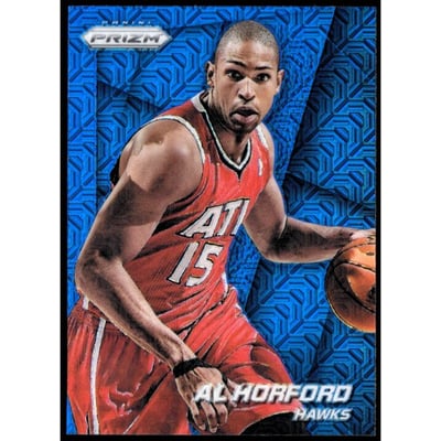 2014-15 Panini Prizm Prizms Blue Mojo #7 Al Horford